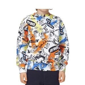 Molo Mattis “Make Ur Mark” Sweatshirt Boys Size 10 / 140 Streetwear Organic